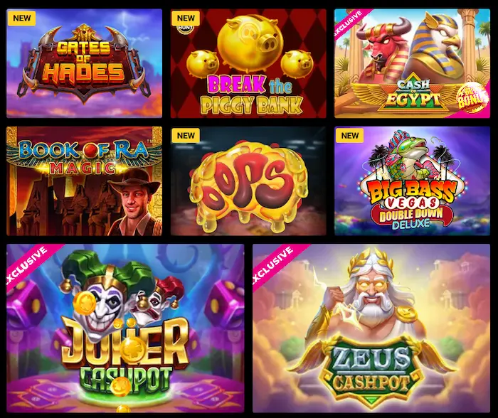 Zet Casino Italy Giochi