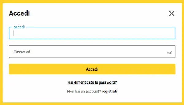 Zet Casino Italy login